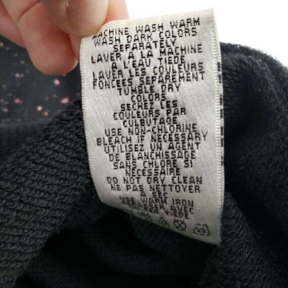 Born Fly Mens Galaxy Sweatshirt Faux Leather Elbow Patches Beyond FLy - Picture 10 of 14